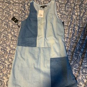 Denim Patch Dress